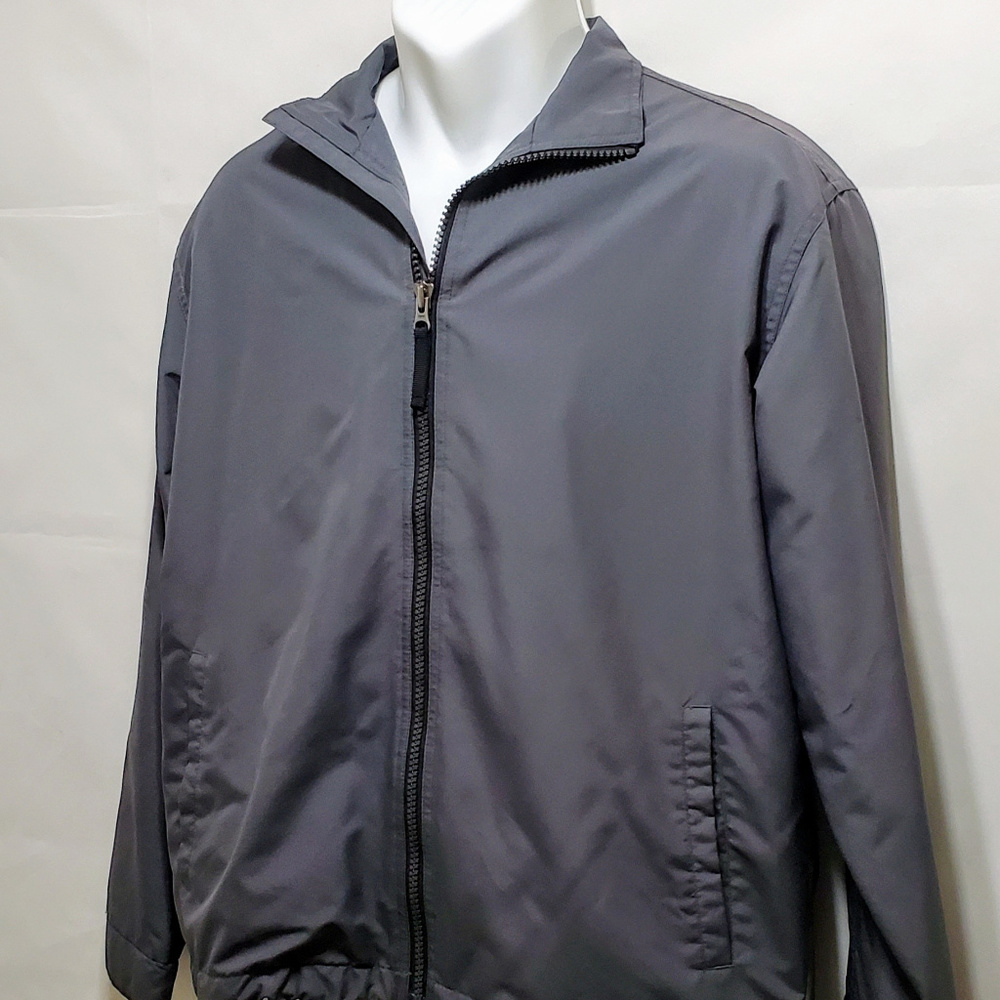 Old Navy Dk Grey 3 Pockets Lightweight Coat
